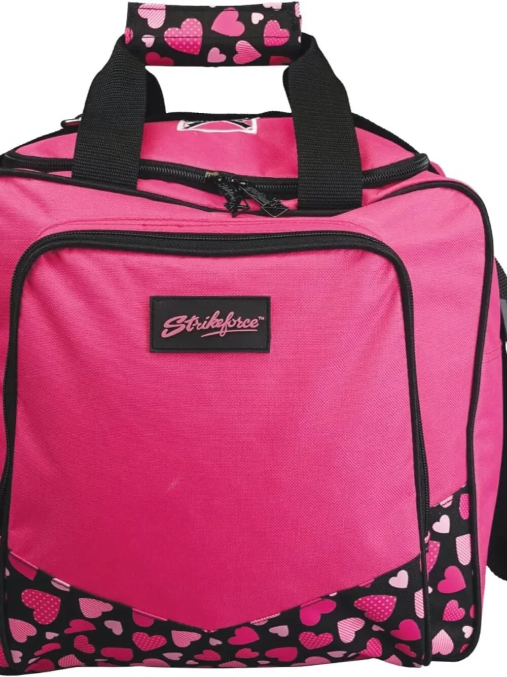 Krest Single Bowling Ball Tote Bag Holds One Bowling Ball and Shoes Up to Size 1